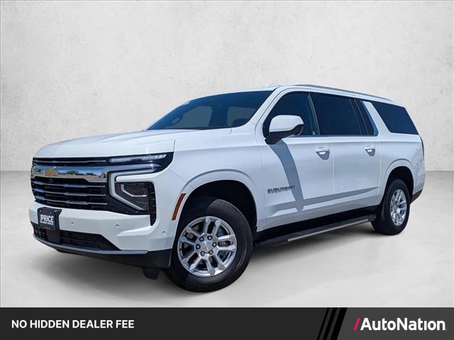 Summit White 2025 Chevrolet Suburban SUV / Crossover 4X2 Automatic