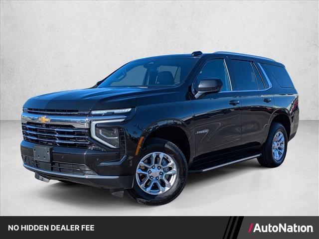 Black 2025 Chevrolet Tahoe LT 4WD SUV / Crossover Four-Wheel Drive Automatic