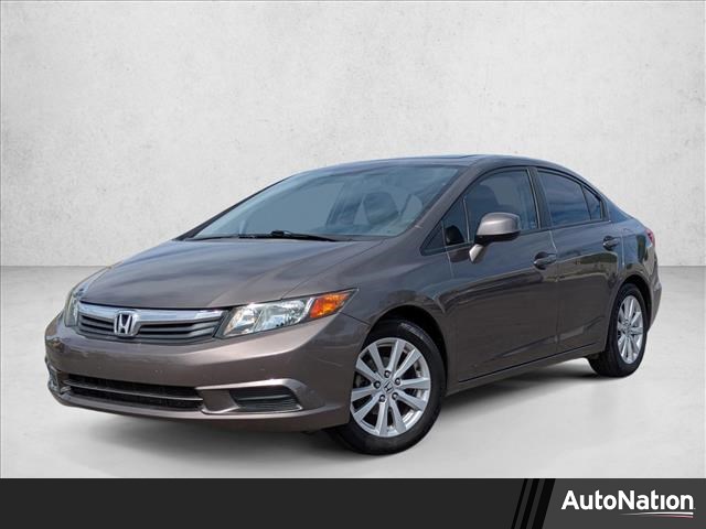 2012 Honda Civic EX Sedan Front-Wheel Drive 5-Speed Automatic