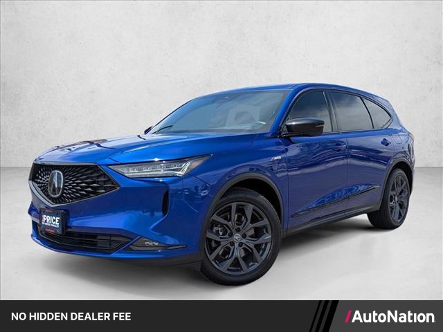 Blue 2024 Acura MDX SH-AWD with A-SPEC Package SUV / Crossover All-Wheel Drive Automatic