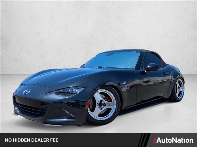 Jet Black Mica 2022 Mazda MX-5 Miata Sport RWD Convertible Rear-Wheel Drive Automatic