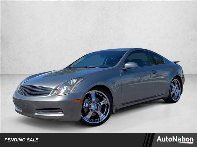 Gray (Diamond Graphite) 2005 INFINITI G35 Coupe RWD Coupe Rear-Wheel Drive Automatic