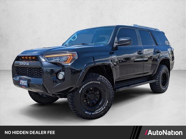 Midnight Black Metallic 2016 Toyota 4Runner SR5 4WD SUV / Crossover Four-Wheel Drive Automatic