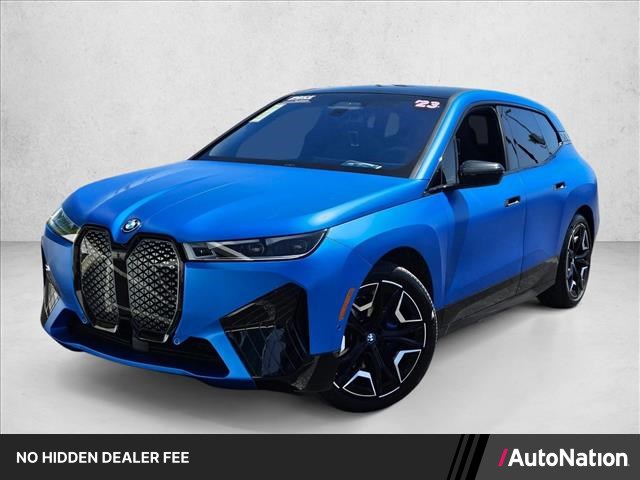 Black Sapphire Metallic 2023 BMW iX xDrive50 AWD SUV / Crossover All-Wheel Drive Automatic