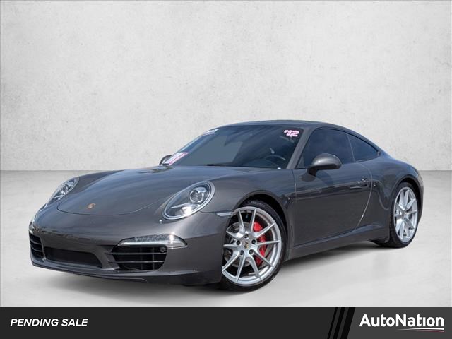 Gray (Agate Grey Metallic) 2012 Porsche 911 Carrera S Coupe RWD Coupe Rear-Wheel Drive 7-Speed Automatic