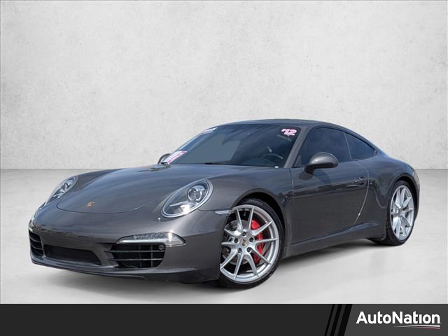 Gray (Agate Grey Metallic) 2012 Porsche 911 Carrera S Coupe RWD Coupe Rear-Wheel Drive 7-Speed Automatic