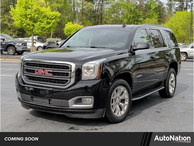 Onyx Black 2017 GMC Yukon SLT SUV / Crossover 4X2 6-Speed Automatic