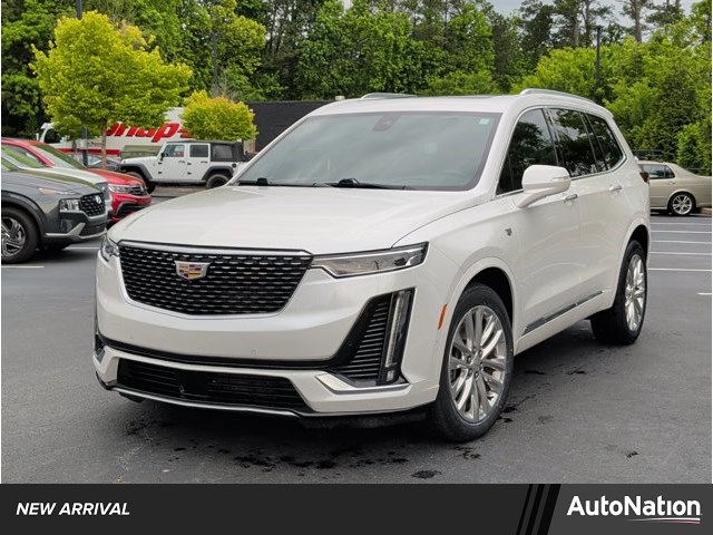 Crystal White Tricoat 2020 Cadillac XT6 Premium Luxury AWD SUV / Crossover Four-Wheel Drive 9-Speed Automatic