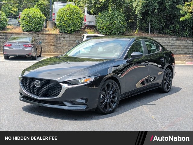 Black 2025 Mazda MAZDA3 Sedan Front-Wheel Drive 6-Speed Automatic