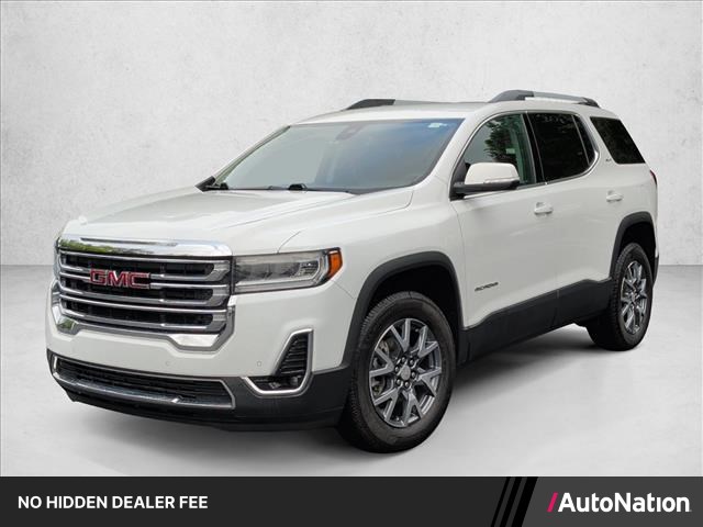Summit White 2023 GMC Acadia SUV / Crossover Front-Wheel Drive 9-Speed Automatic