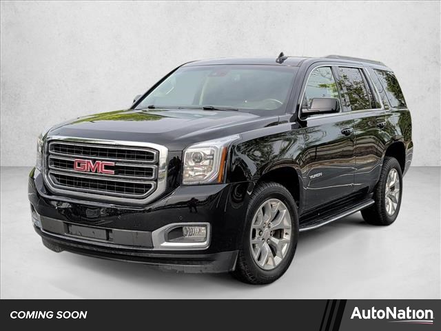 Onyx Black 2017 GMC Yukon SLT SUV / Crossover 4X2 6-Speed Automatic