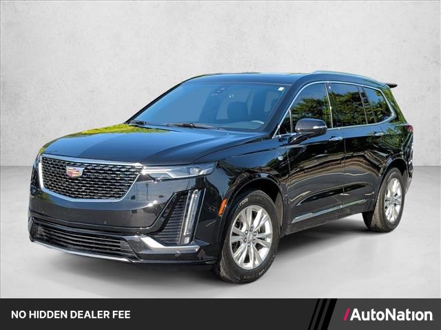 Stellar Black Metallic 2024 Cadillac XT6 Luxury FWD SUV / Crossover Front-Wheel Drive 9-Speed Automatic