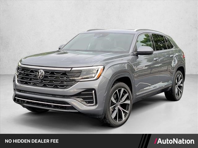 Platinum Gray Metallic 2024 Volkswagen Atlas Cross Sport SUV / Crossover All-Wheel Drive 8-Speed Automatic