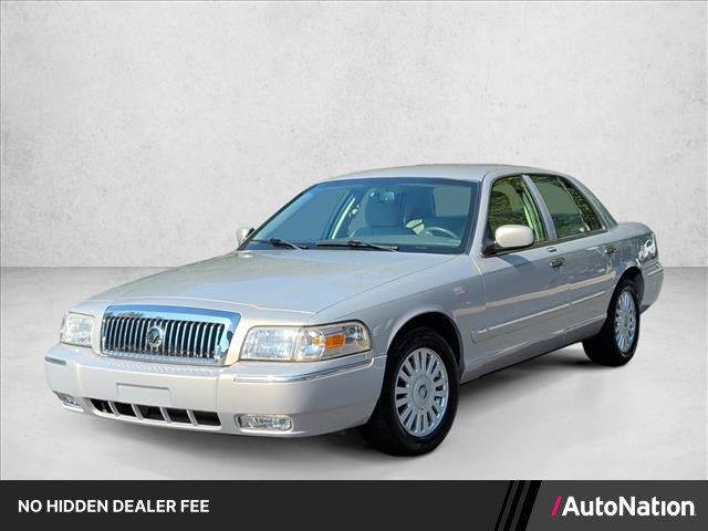 Silver Birch Metallic 2007 Mercury Grand Marquis Sedan Rear-Wheel Drive Automatic