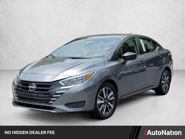 Gray (Gun Metallic) 2025 Nissan Versa Sedan Front-Wheel Drive Automatic