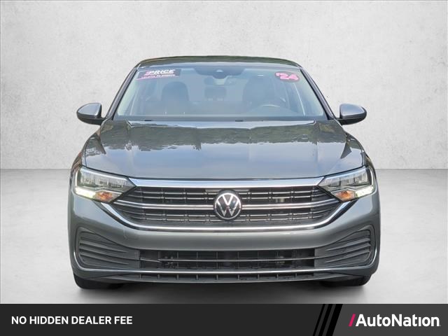 Platinum Gray Metallic 2024 Volkswagen Jetta Sedan Front-Wheel Drive 8-Speed Automatic