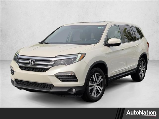 White 2017 Honda Pilot EX-L SUV / Crossover Front-Wheel Drive Automatic