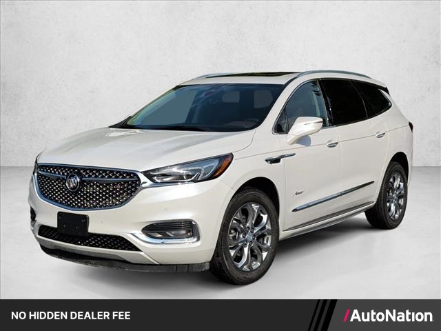 White Frost Tricoat 2021 Buick Enclave SUV / Crossover Four-Wheel Drive 9-Speed Automatic