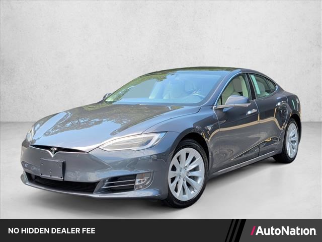 Silver 2018 Tesla Model S 75D AWD Sedan All-Wheel Drive Automatic