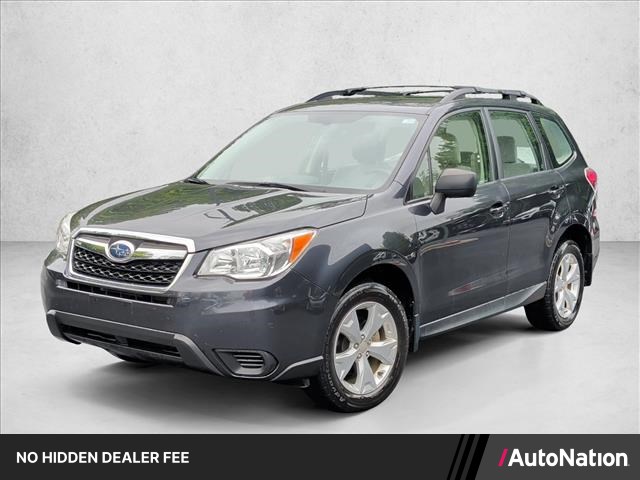 Dark Gray Metallic 2015 Subaru Forester SUV / Crossover All-Wheel Drive Automatic
