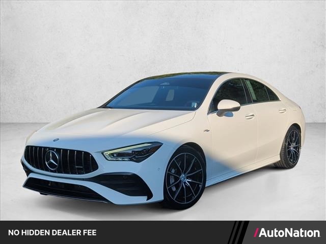 Polar White 2024 Mercedes-Benz CLA Coupe All-Wheel Drive Automatic