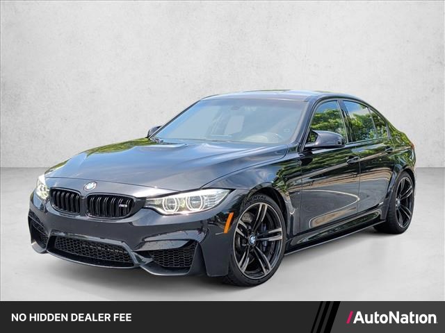Black 2016 BMW M3 Sedan RWD Sedan Rear-Wheel Drive Automatic