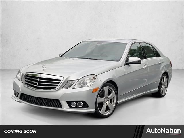 Silver/Gray 2010 Mercedes-Benz E-Class E 350 Luxury Sedan Rear-Wheel Drive Automatic