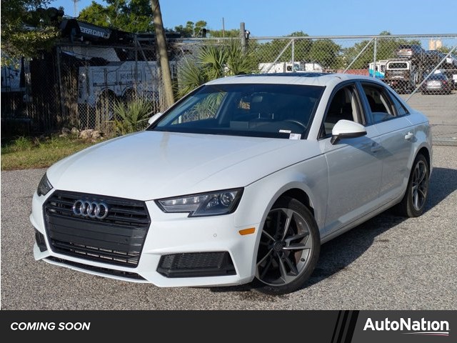 Mythos Black Metallic 2019 Audi A4 Premium 40 TFSI FWD Sedan Front-Wheel Drive Automatic