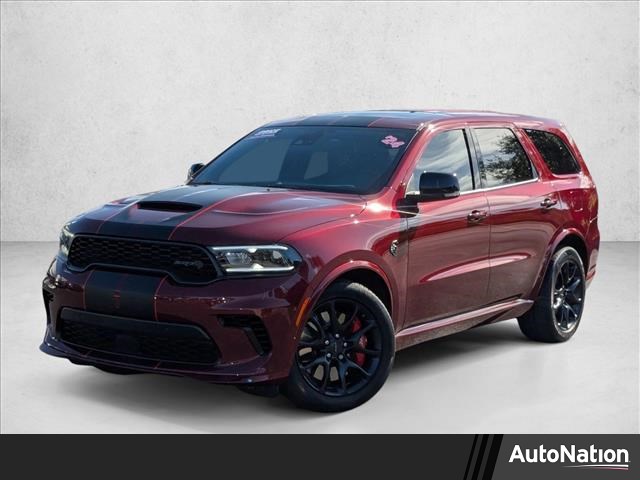 Octane Red Pearlcoat 2024 Dodge Durango SRT Hellcat Premium AWD SUV / Crossover All-Wheel Drive 8-Speed Automatic