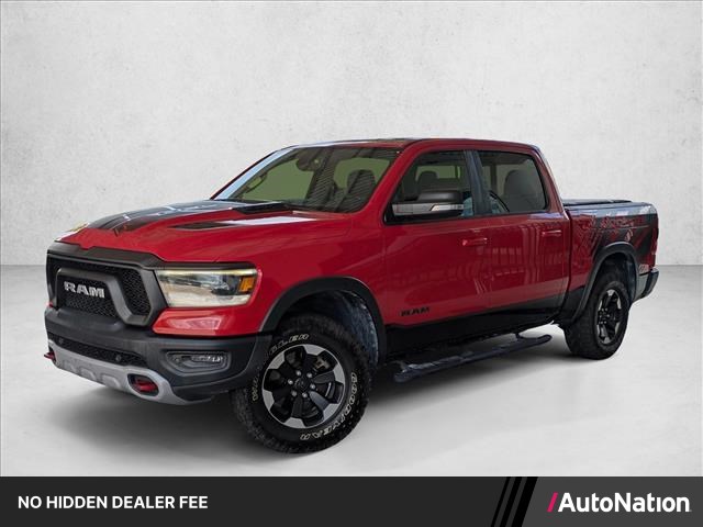 Flame Red Clearcoat 2020 RAM 1500 Pickup Truck Four-Wheel Drive 8-Speed Automatic