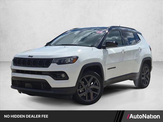 Bright White Clearcoat 2026 Jeep Compass SUV / Crossover Four-Wheel Drive 8-Speed Automatic