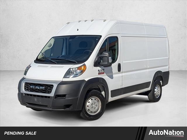 Bright White Clearcoat 2019 RAM ProMaster 1500 136 High Roof Cargo Van FWD Van Front-Wheel Drive 6-Speed Automatic