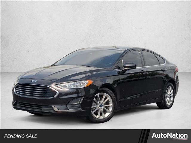 Agate Black 2019 Ford Fusion SE Sedan Front-Wheel Drive 6-Speed Automatic