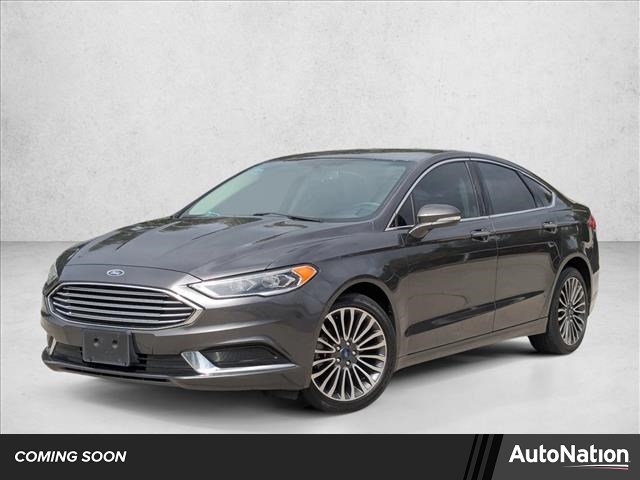 Gray (Magnetic Metallic) 2018 Ford Fusion SE AWD Sedan All-Wheel Drive 6-Speed Automatic