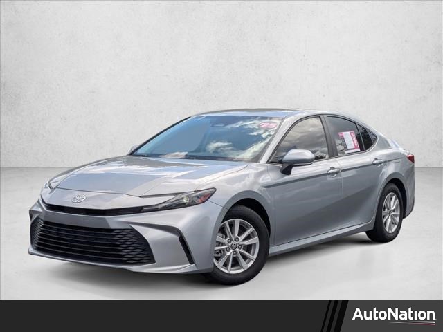 Celestial Silver Metallic 2025 Toyota Camry LE FWD Sedan Front-Wheel Drive Automatic