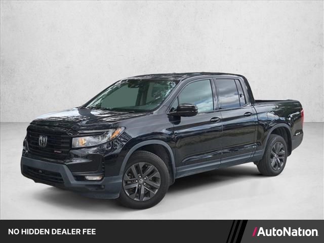 Crystal Black Pearl 2021 Honda Ridgeline Pickup Truck All-Wheel Drive 6-Speed Automatic