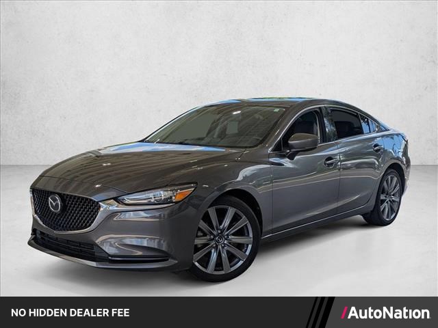 Machine Gray Metallic 2018 Mazda MAZDA6 Sedan Front-Wheel Drive Automatic