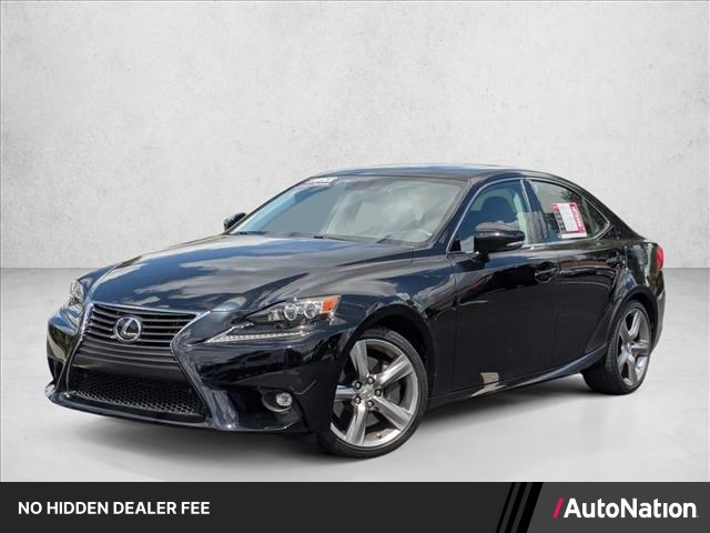 Black (Obsidian) 2016 Lexus IS 350 RWD Sedan Rear-Wheel Drive Automatic
