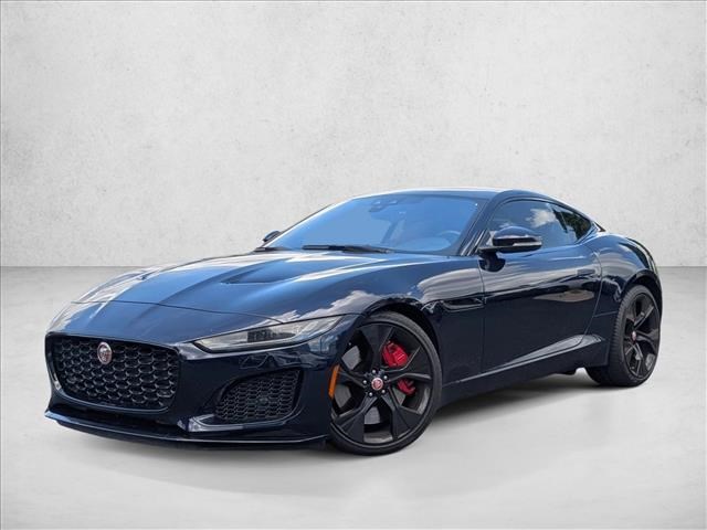 Portofino Blue Metallic 2023 Jaguar F-TYPE P450 Coupe RWD Coupe Rear-Wheel Drive 8-Speed Automatic