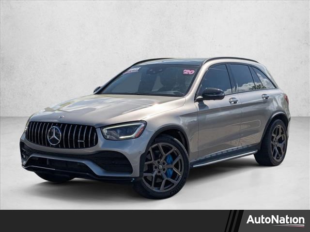 Mojave Silver Metallic 2020 Mercedes-Benz GLC AMG GLC 43 4MATIC SUV / Crossover All-Wheel Drive Automatic