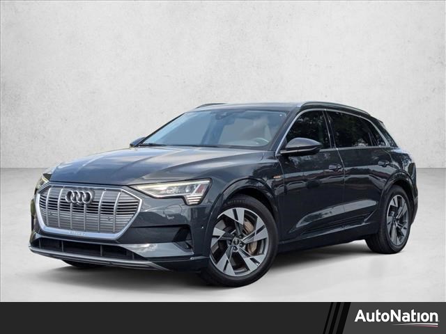 Manhattan Gray Metallic 2022 Audi e-tron Premium Plus quattro AWD SUV / Crossover All-Wheel Drive 1-Speed Automatic
