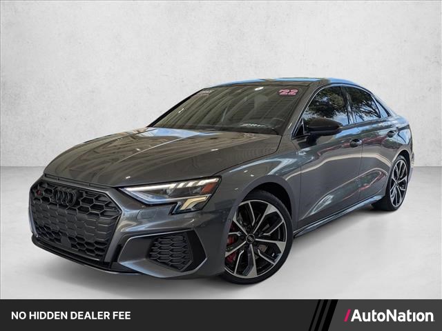 2022 Audi S3 2.0T quattro Premium Plus AWD