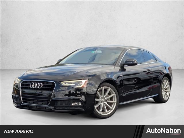 Brilliant Black 2016 Audi A5 2.0T quattro Premium Plus Coupe AWD Coupe All-Wheel Drive 8-Speed Automatic