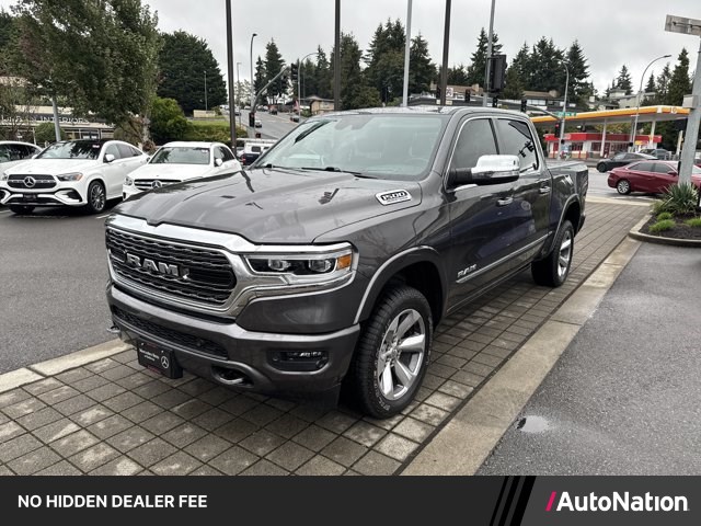 Gray (Granite Crystal Metallic Clearcoat) 2022 RAM 1500 Pickup Truck Four-Wheel Drive 8-Speed Automatic