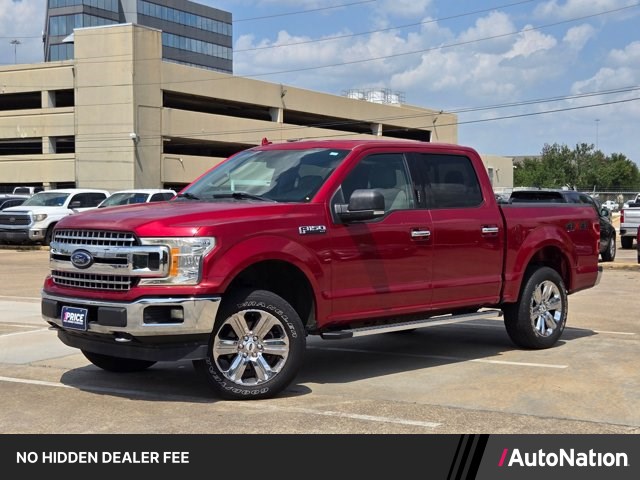 Ruby Red Metallic Tinted Clearcoat 2018 Ford F-150 Pickup Truck Four-Wheel Drive Automatic