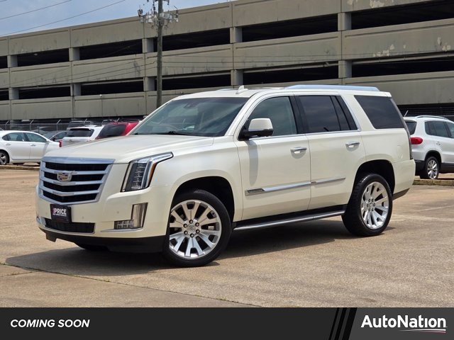 White Diamond Tricoat 2015 Cadillac Escalade Luxury RWD SUV / Crossover Rear-Wheel Drive 8-Speed Automatic