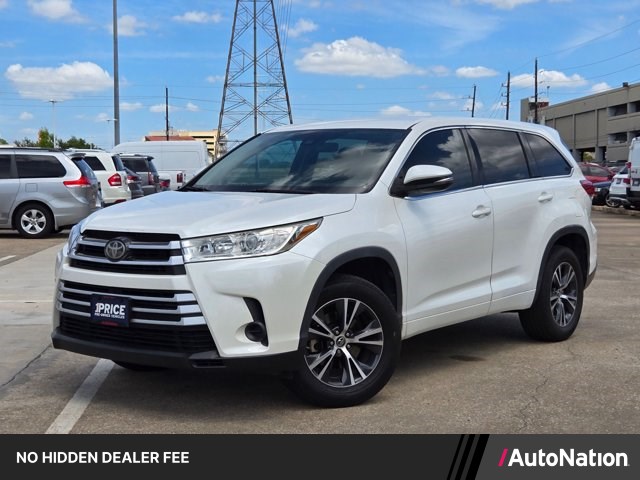 White (Blizzard Pearl) 2017 Toyota Highlander SUV / Crossover Front-Wheel Drive Automatic