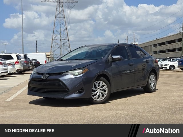 Slate Metallic 2019 Toyota Corolla Sedan Front-Wheel Drive Automatic