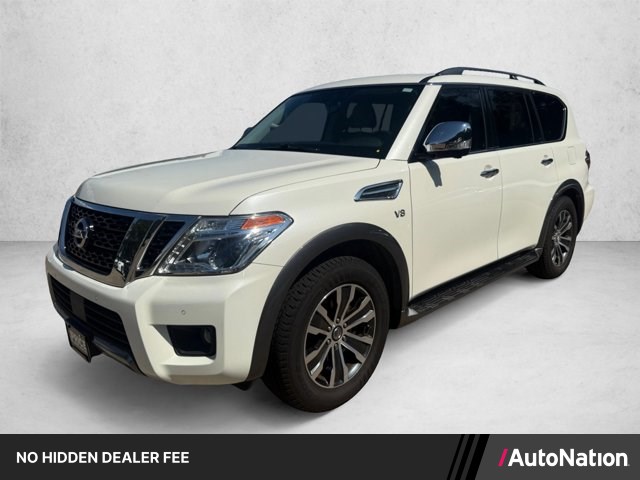 White 2020 Nissan Armada SUV / Crossover 4X2 7-Speed Automatic