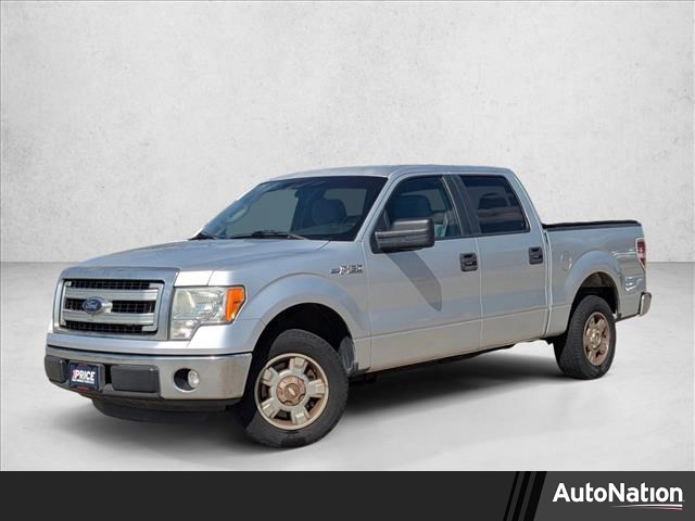 Ingot Silver Metallic 2013 Ford F-150 XLT SuperCrew Pickup Truck 4X2 6-Speed Automatic